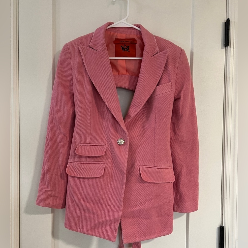 Thebe Magugu Pink Backless Jacket - Picture 3 of 15